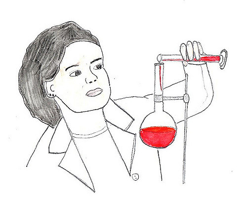 500x403 Sketch Tuesday Scientist My Sketch Of Theme Big City - Sketch Tuesday