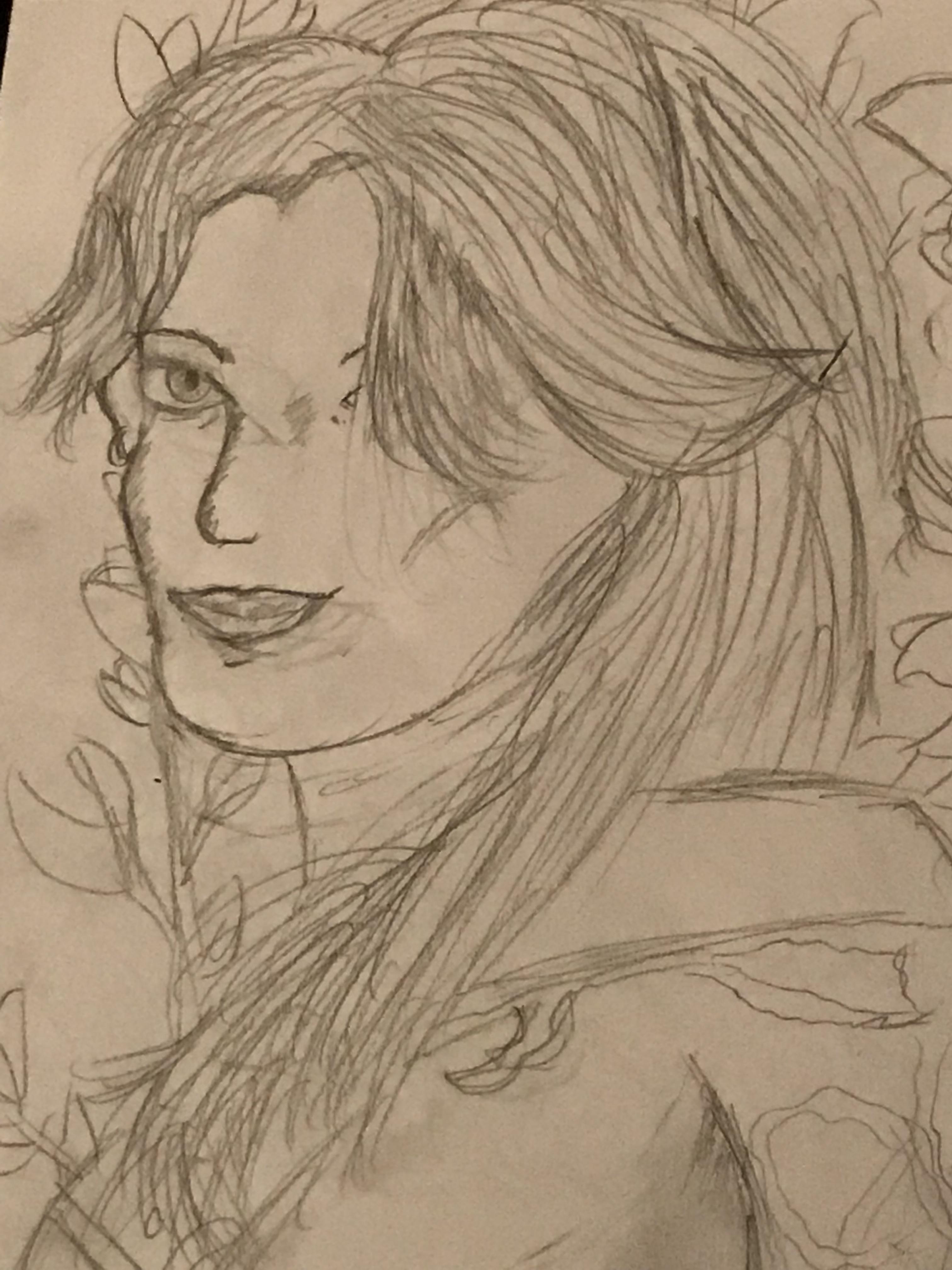 3024x4032 Cinder Sketch (Ustarburstsnatcher) Rwby - Sketch U