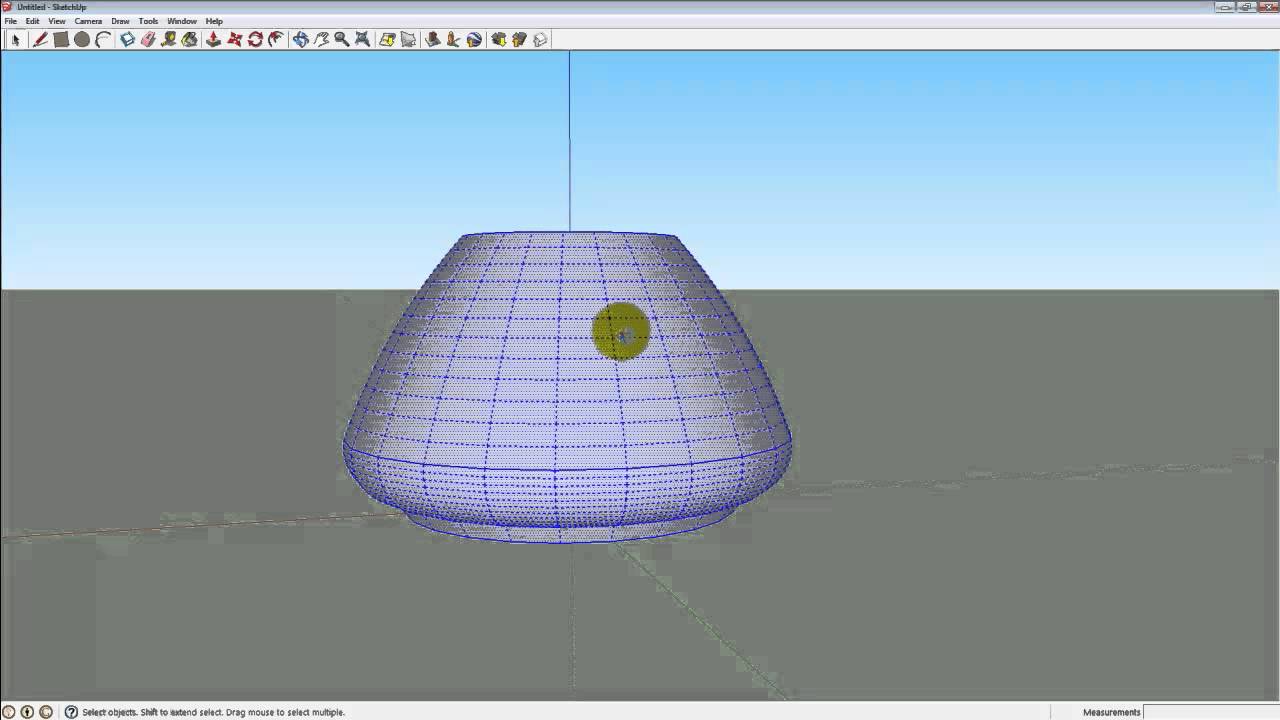 1280x720 Intro To Sketchup Modeling A Teapot - Sketch Up Intro