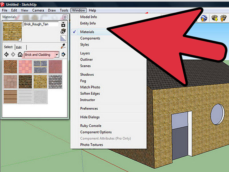 800x600 How To Create A Standard House In Sketchup 8 Steps - Sketch Up Pro 8