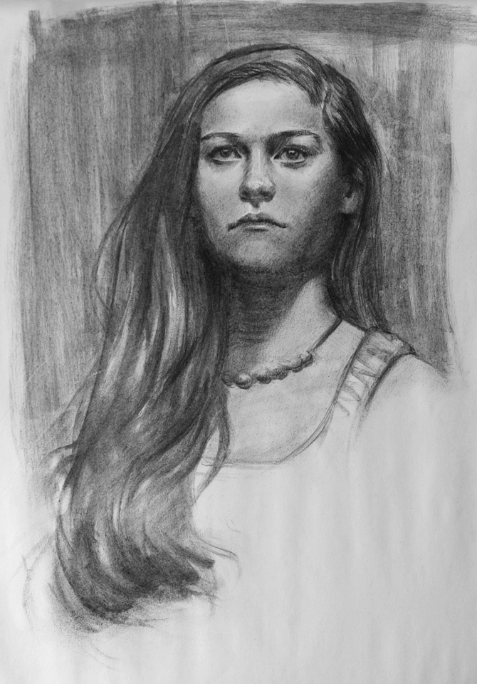 670x960 Candace X. Moore Vine Charcoal Vs. Charcoal Pencil...and A Scott - Sketch Using Charcoal Pencil