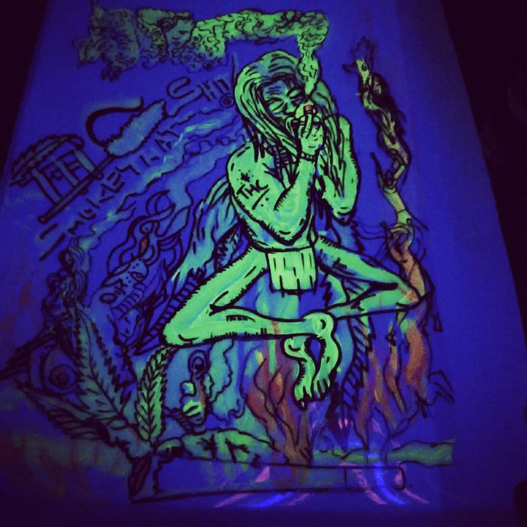1080x1080 Greenape Project Smoke That Shit! - Sketch Uv