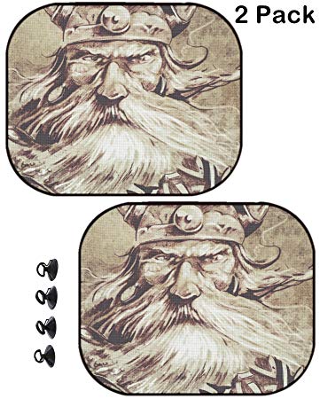 361x450 Msd Car Sun Shade Protector Side Window Block Damaging - Sketch Uv