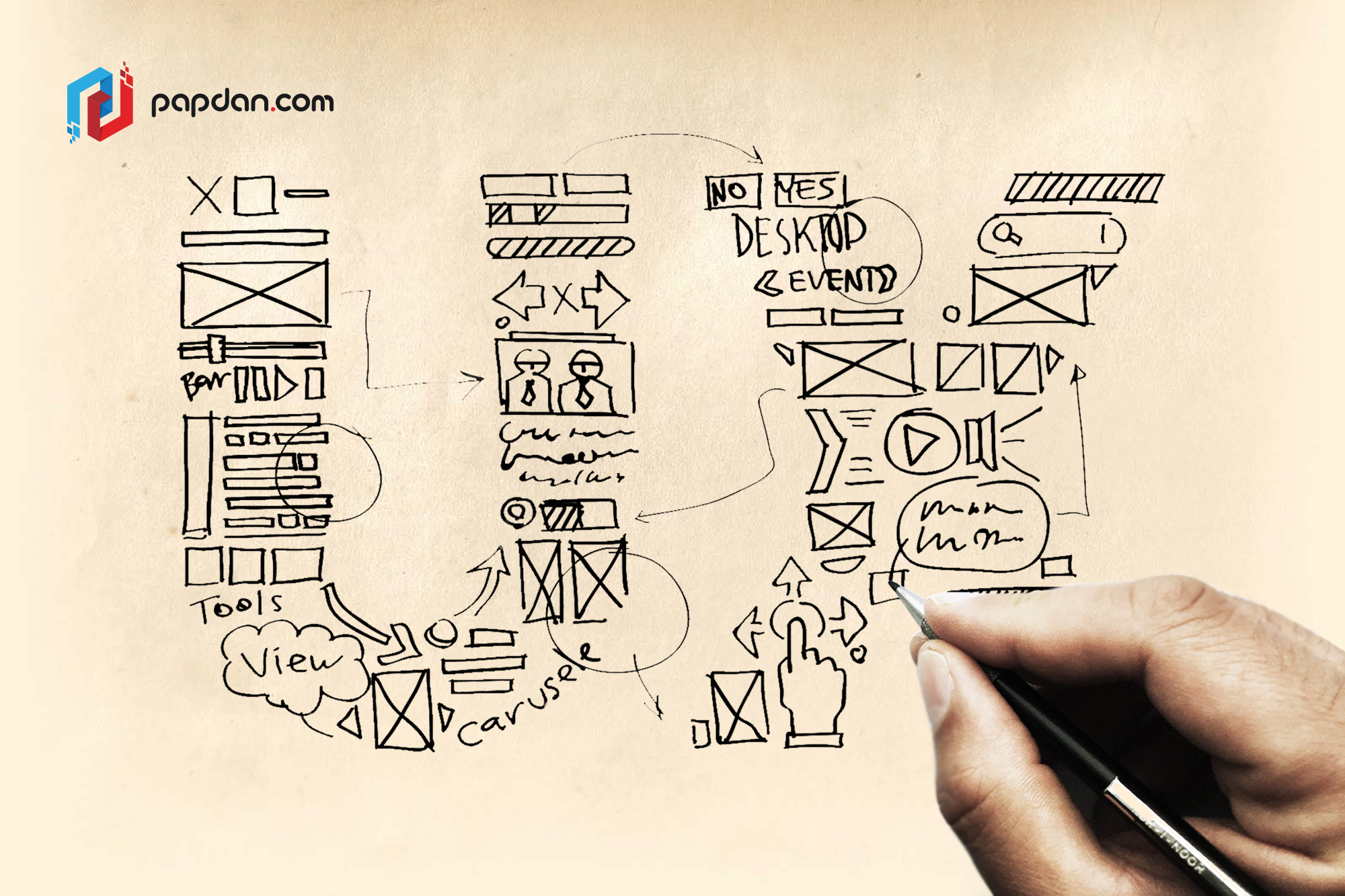 2000x1333 4 Ways How Designers Improve Their Ux Sketches - Sketch Ux