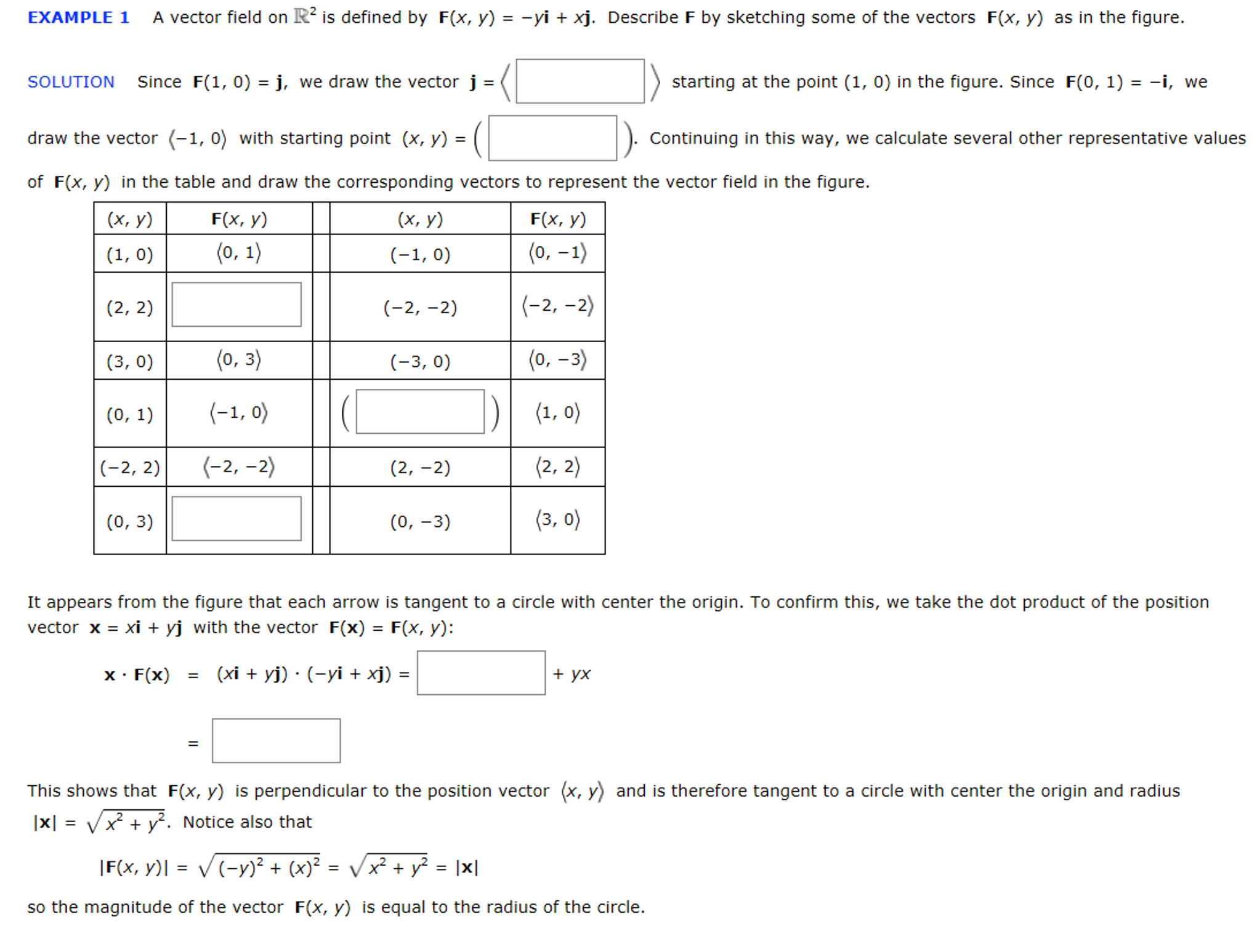 2046x1547 Solved A Vector Field On R^2 Is Defined By F(X, Y) = Yi - Sketch Vector Field