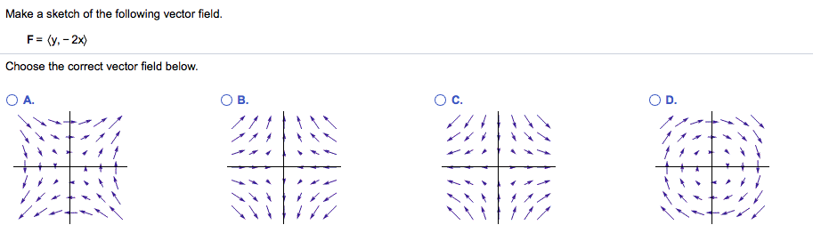 913x271 Solved Make A Sketch Of The Following Vector Field. F - Sketch Vector Field