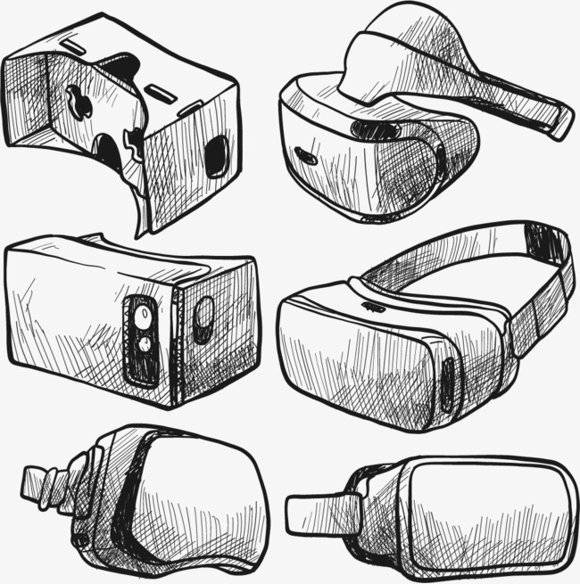 650x655 Hand Drawn Sketch Virtual Glasses, Hand Vector, Sketch Vector - Sketch Vector Free