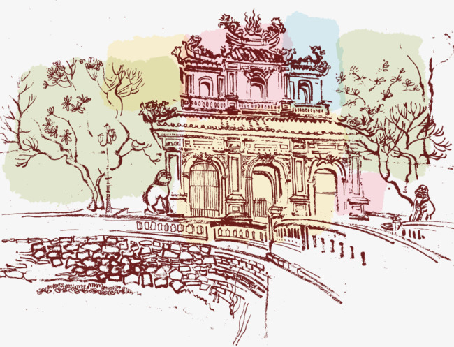 650x497 Vietnam Sketch Street, Sketch Vector, Vietnam, Sketch Png And - Sketch Vietnam