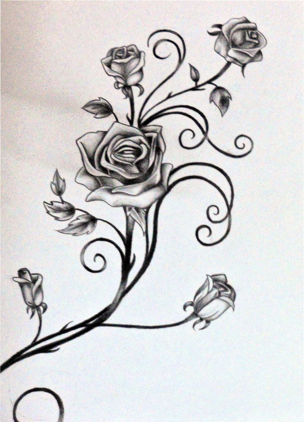 1024x1422 Drawings Of Vines And Leaves Roses And The Vine By Rosilutfi - Sketch Vines