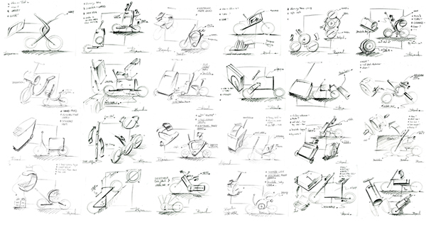 600x320 Sketch Wall On Behance - Sketch Wall