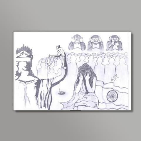 480x480 Pencil Sketches Wall Art Artist Smriti Satish Postergully - Sketch Wall Art