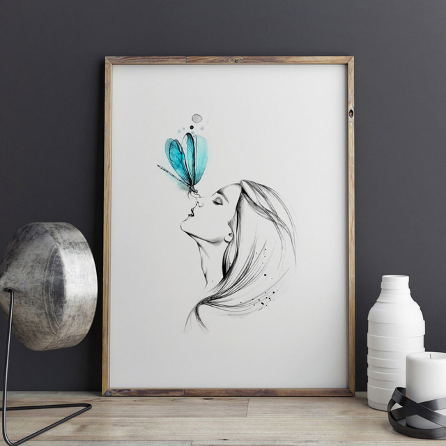 Sketch Wall Art at PaintingValley.com | Explore collection of Sketch ...