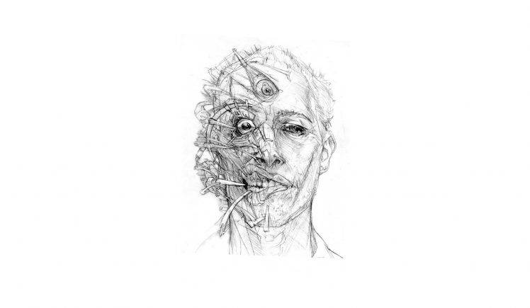 748x435 Men Sketch Wallpapers Hd Desktop And Mobile Backgrounds - Sketch Wallpaper