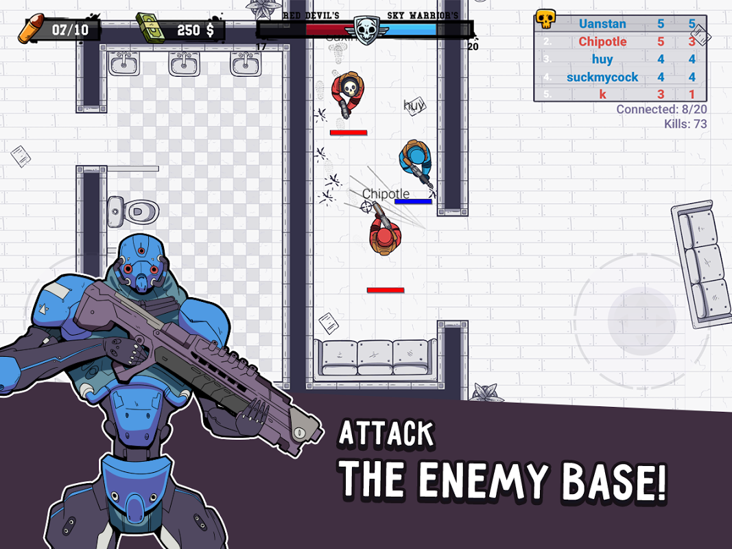 1067x800 Sketch War Io 4.77.0 Aptoide - Sketch War Io