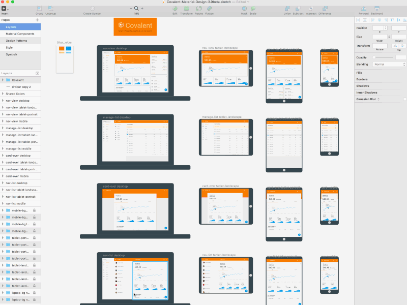 800x600 Material Design Sketch Template V2 Sketch Freebie - Sketch Web Design