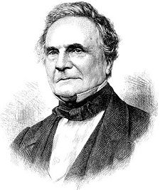 225x267 Charles Babbage - Sketch Wikipedia