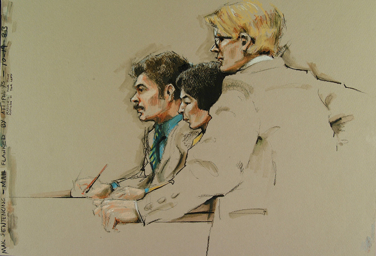 1200x820 Courtroom Sketch - Sketch Wikipedia