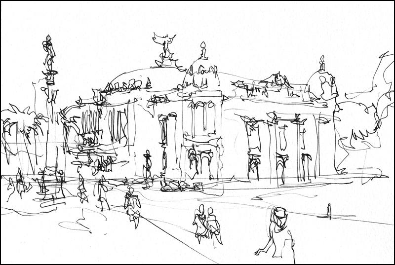 800x537 Direct To Ink Exercises Part One Single Line Sketching Citizen - Sketch With Lines