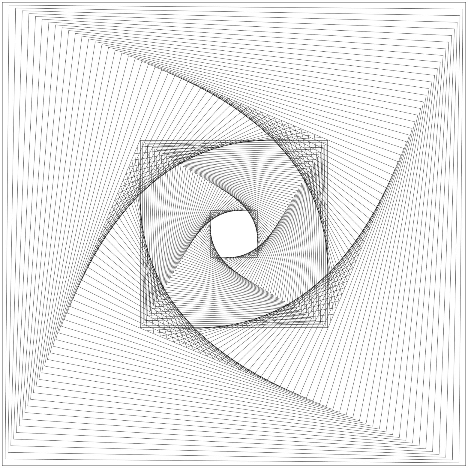 1560x1560 Graphic Of Geometric Shapes - Sketch With Lines