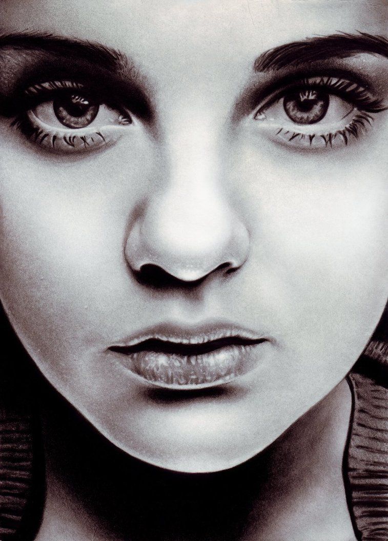 757x1056 Drawing Of Girl - Sketch Woman Face