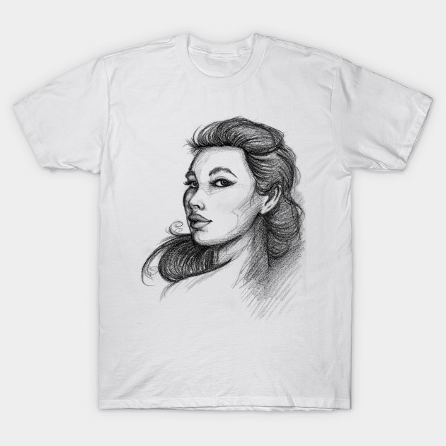 630x630 Beautiful Woman Artist Pencil Sketch 1 - Sketch Woman Face