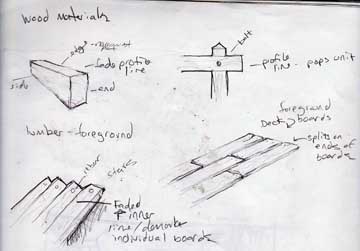 360x251 Sketching Wood Girl In Landscape - Sketch Wood