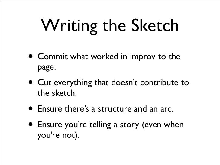 728x546 How To Write Sketch Comedy - Sketch Writing