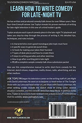 333x500 Comedy Writing For Late Night Tv How To Write Monologue Jokes - Sketch Writing Tips