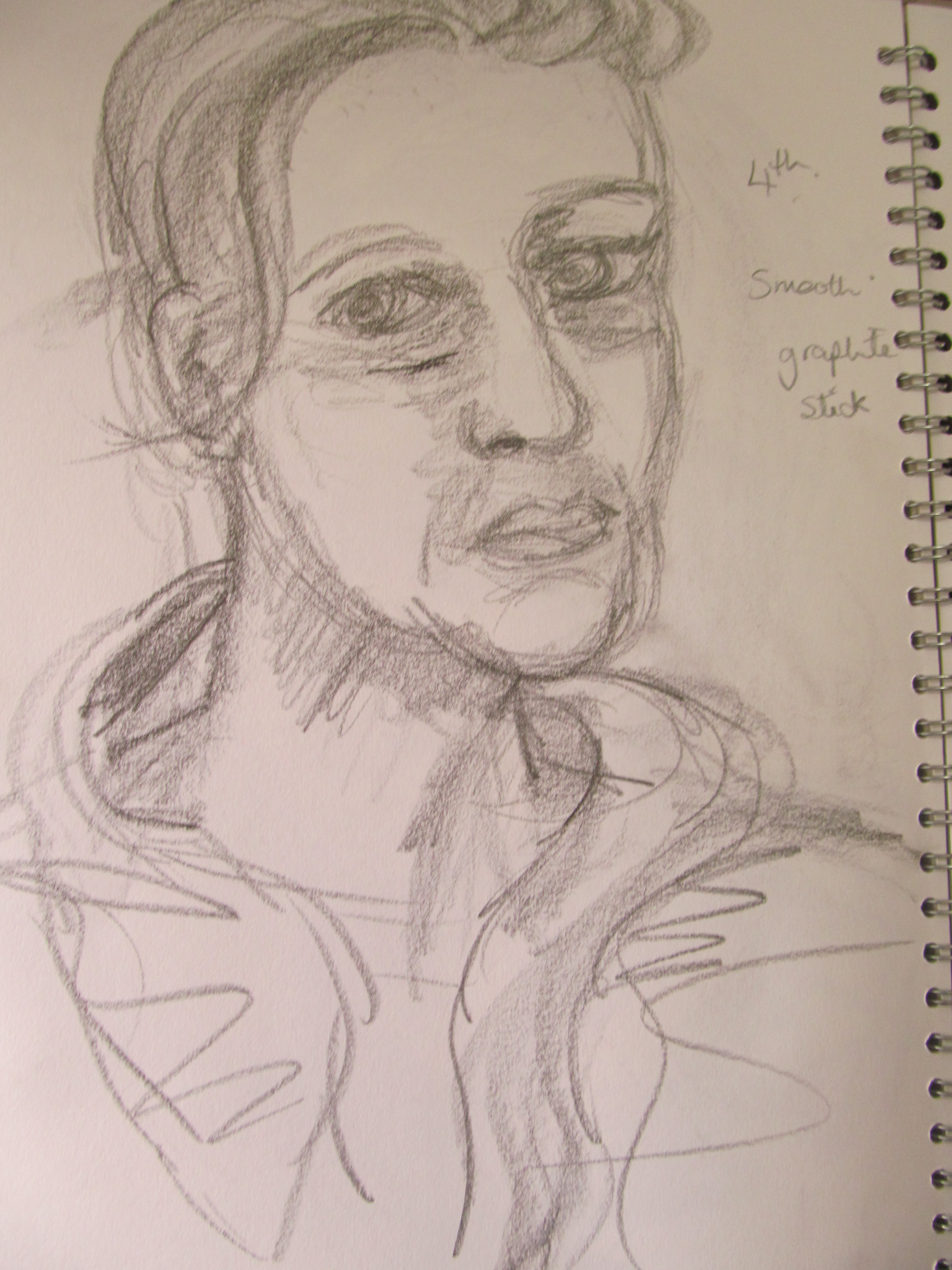 3240x4320 Drawing 1 Part 6 Exercises And Research Kaye Mcfadyen Art - Sketch Your Own Face