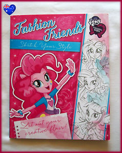 238x300 My Little Pony Equestria Girls Fashion Friends Sketch Your Style - Sketch Your Style