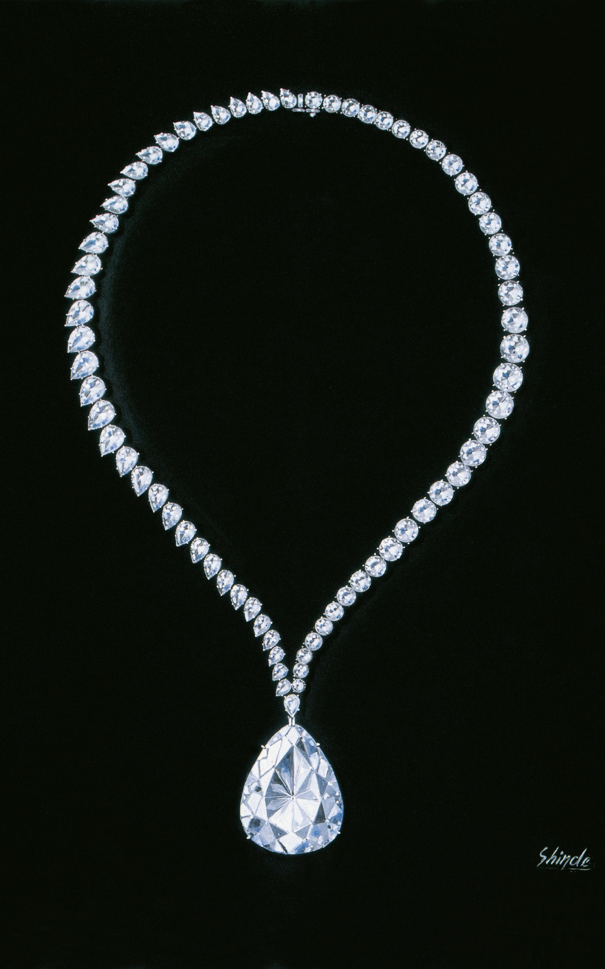 2043x3269 Harry Winston Unveils The Legacy Collection, A High Jewellery Love - Sketched Diamond