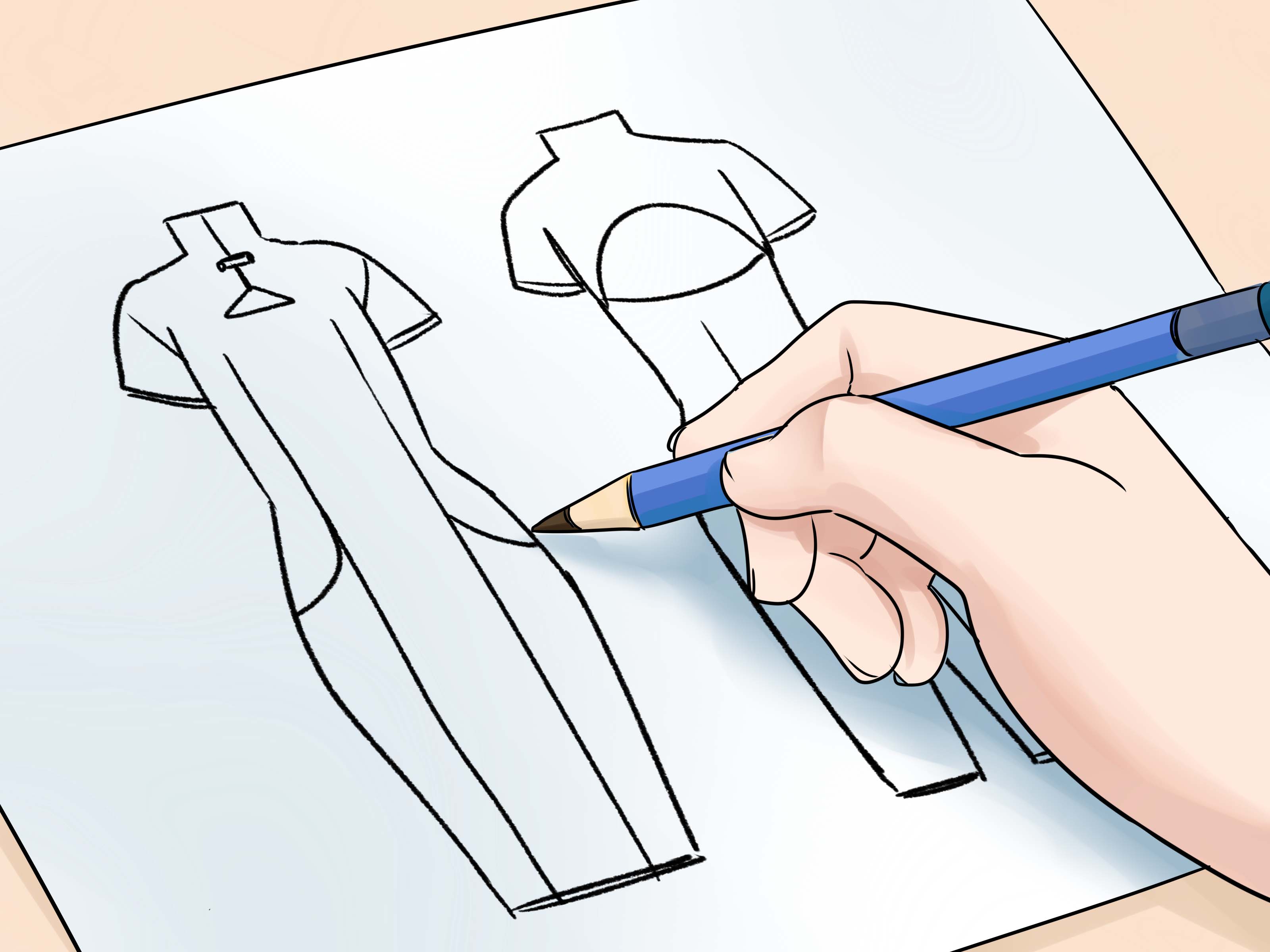 3200x2400 The Simplest Way To Draw Fashion Sketches - Sketches For Clothes