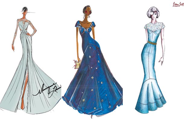 610x400 Sketches Of Dresses - Sketches For Clothes