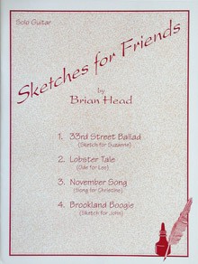 220x292 Sketches For Friends Head, Brian Guitarnotes(Uk) - Sketches For Friends