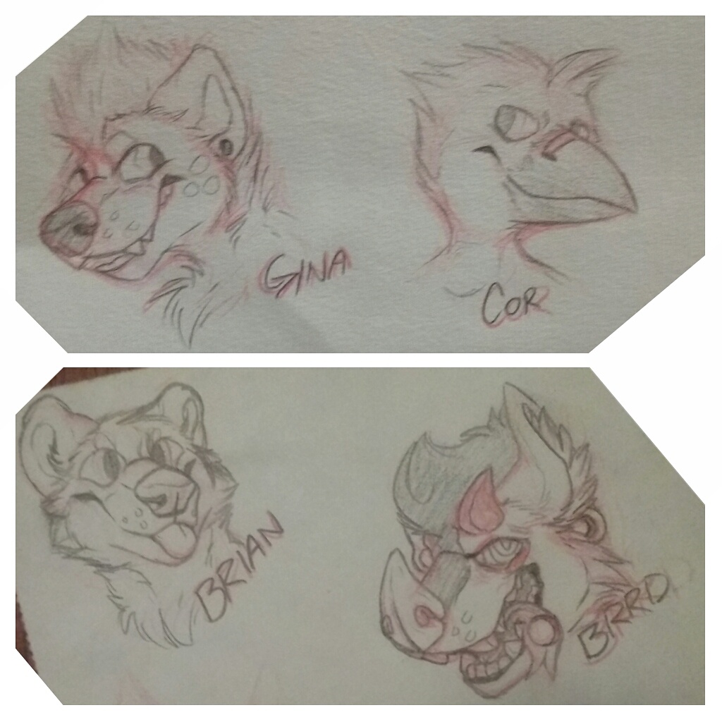 1024x1024 Sketches For Friends By Spokelse - Sketches For Friends