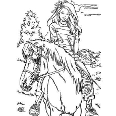 230x230 Top 50 Free Printable Barbie Coloring Pages Online - Sketches For Kids To Paint