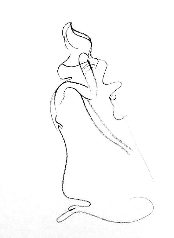 570x779 Original Charcoal Sketch - Sketches For Mothers Day