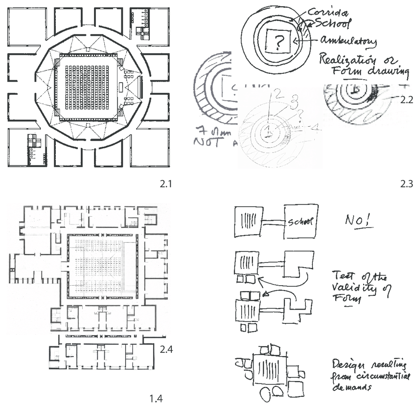 850x830 Selections From Drawings And Sketches For The First Unitarian - Sketches For School