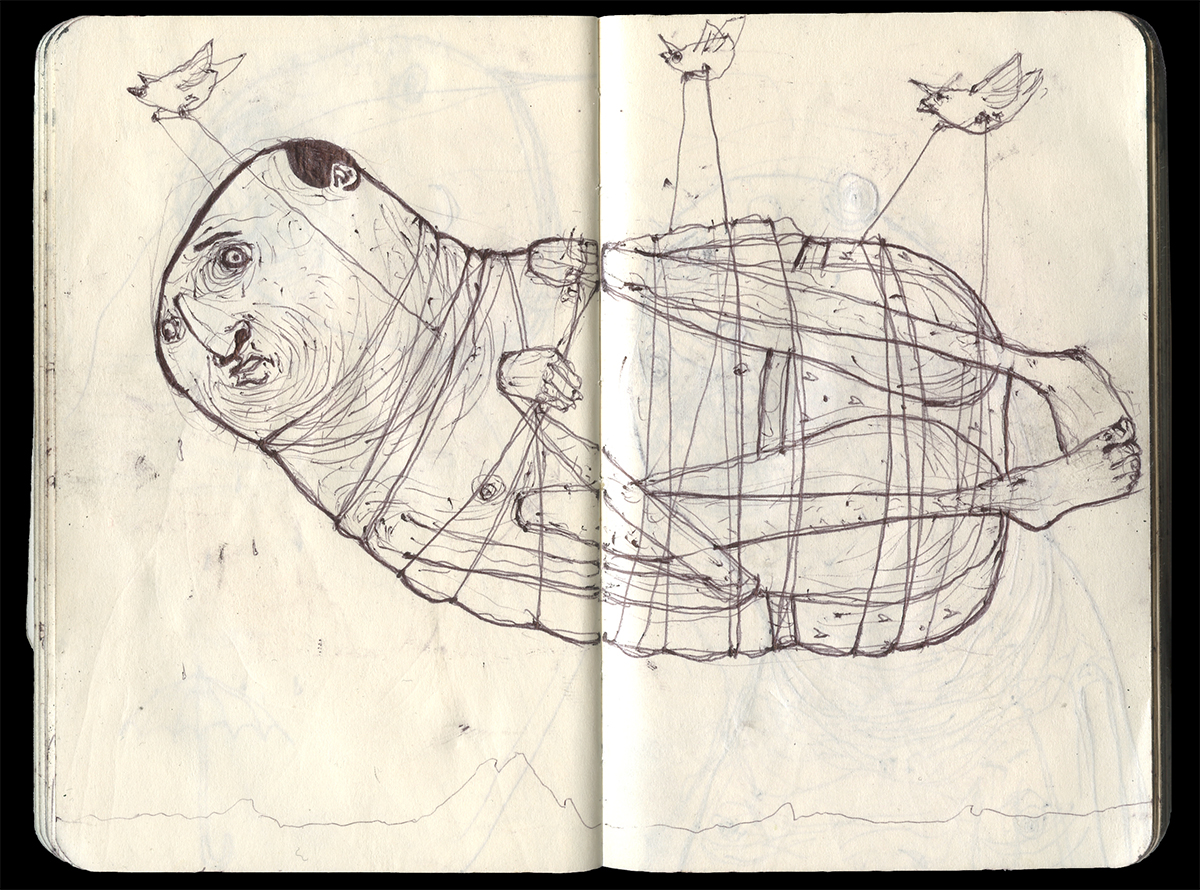 1200x890 Sketch Book - Sketches Of Books