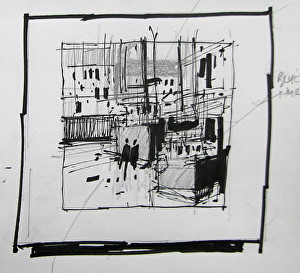 300x273 Drawing - Sketches Of Books