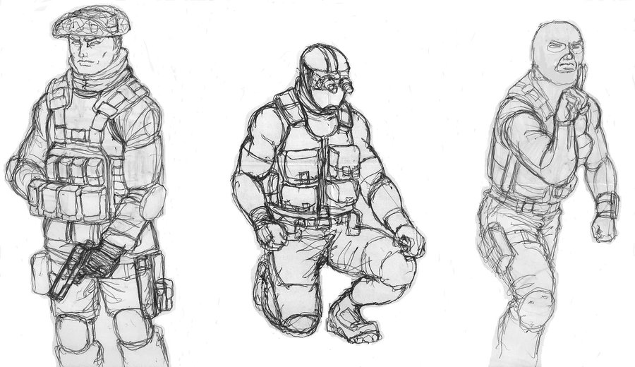 900x520 Characters Sketches. By Ahmadmaps - Sketches Of Characters