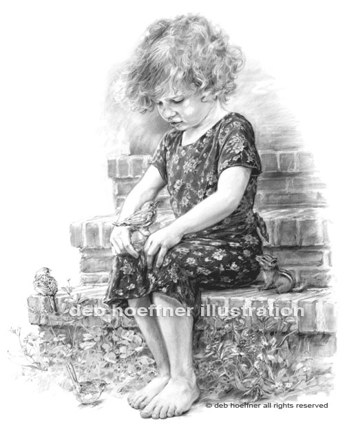 504x620 The Storyteller Pencil Portrait Of A Child Sensitive Drawing That - Sketches Of Children