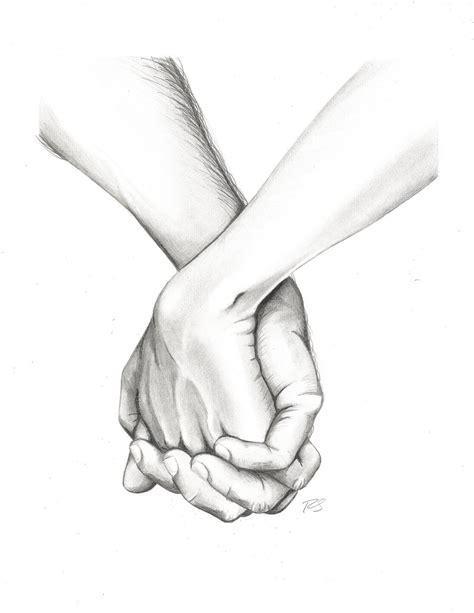 Sketches Of Couples Holding Hands At Paintingvalleycom