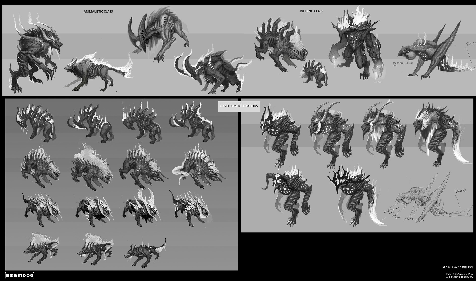 1920x1134 Amy Cornelson - Sketches Of Demons