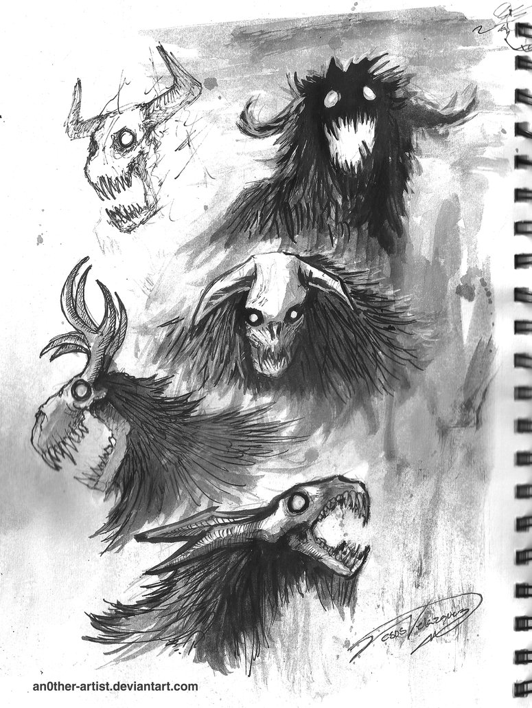 775x1030 Sketches - Sketches Of Demons