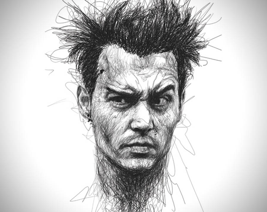 900x714 Drawn People Pen - Sketches Of Famous People