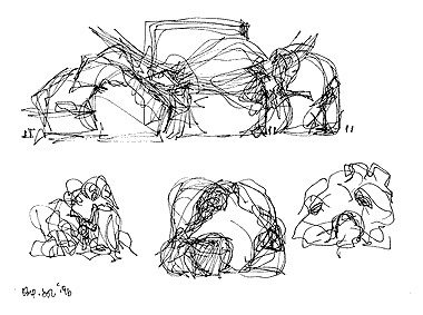 380x283 Frank O. Gehry Sketches - Sketches Of Frank Gehry