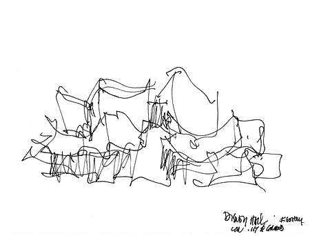 450x342 Learning From Frank Gehry 1 ,his Design Tools Someone - Sketches Of Frank Gehry