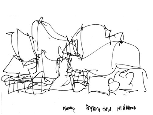 500x378 Whistleforthewind Case Study - Sketches Of Frank Gehry
