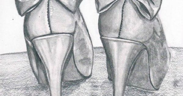 600x315 High Heels Shoes How To Draw High Heels Shoes - Sketches Of High Heel Shoes